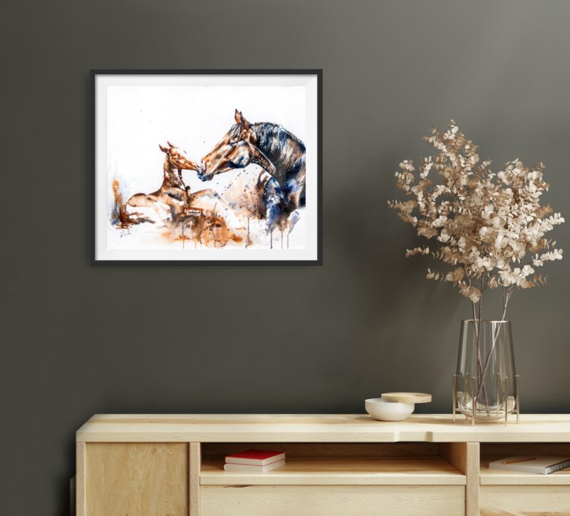 Artrooms20230514142815 Fine art print 'Mother and foal'