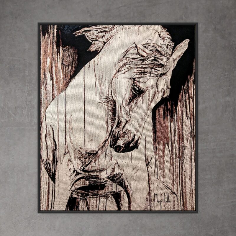 'Al Hattal' woven tapestry 1/1 (framed)