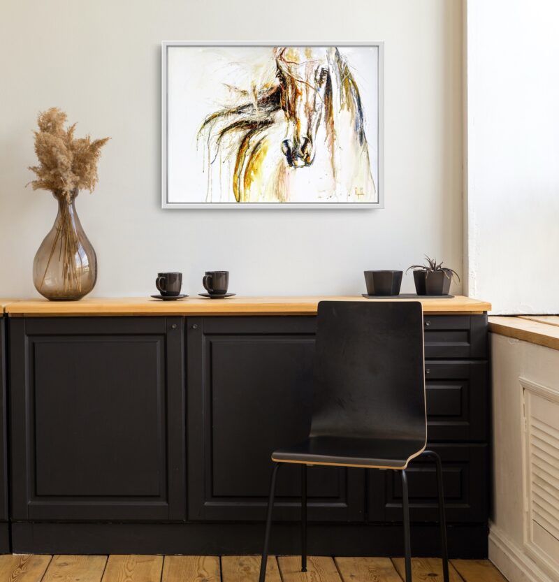 Redemption Watercolor horse artwork