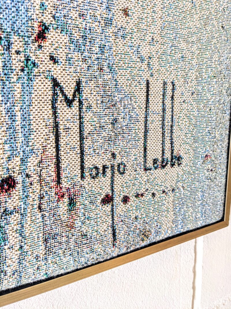 'The Alchemist' woven tapestry 1/1 (framed)