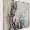 woven equine tapestry