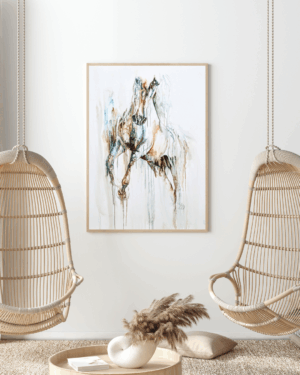 Brown and Gray Minimalist Photo Frame Mockup Pinterest Pin (Instagram-bericht (45)) Fine art print 'Footloose'
