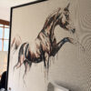 Woven Tapestry 'Zaki al-Shamikh' FRAMED