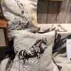 Woven pillow cover 'Snow'