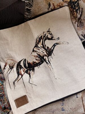Woven pillow cover 'Zaki'