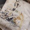Woven pillow cover 'Snow'